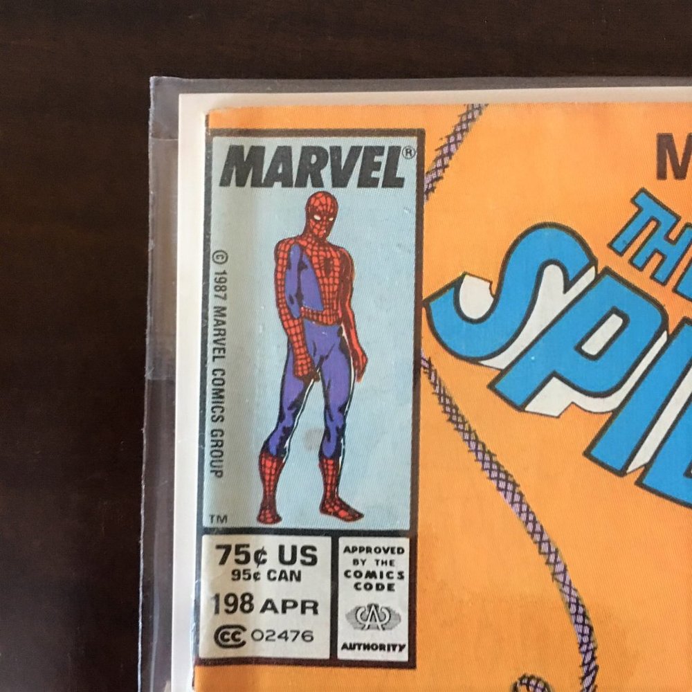 1987 Marvel Comic The Sensational Spiderman #198 - Picture 9 of 10
